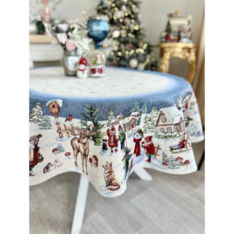 Скатертина гобеленова овальна HENKEL OVAL Limaso