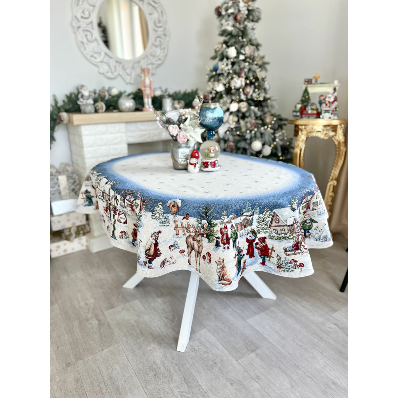 Скатертина гобеленова овальна HENKEL OVAL Limaso