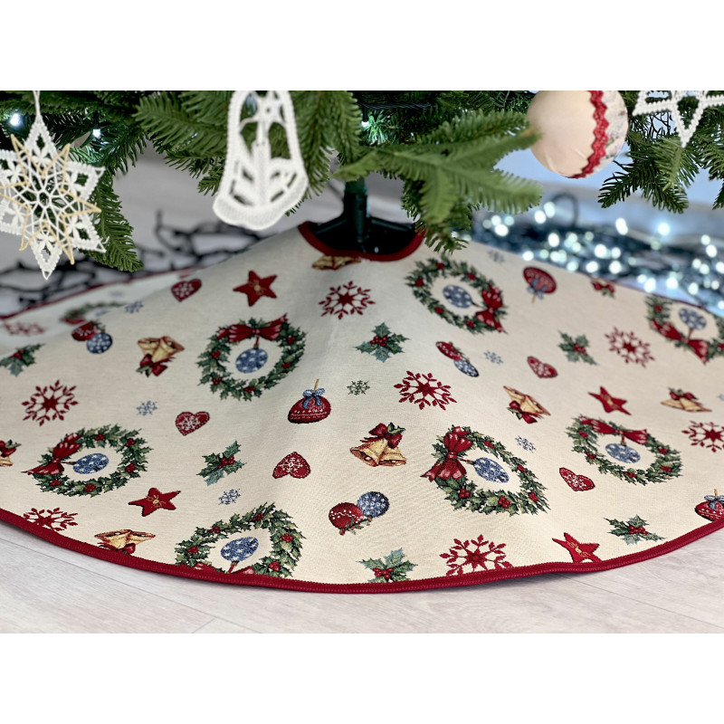 Спідничка під ялинку гобеленова MERRY Limaso
