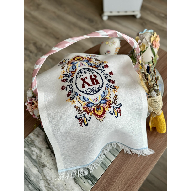 Рушничок у кошик великодній RKVV017