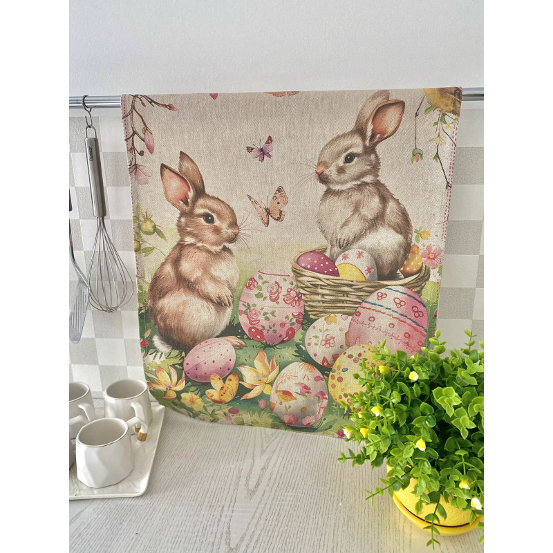 Набір з 2 шт. кухонних рушників "Egg Hunt" SET TOWELS-12