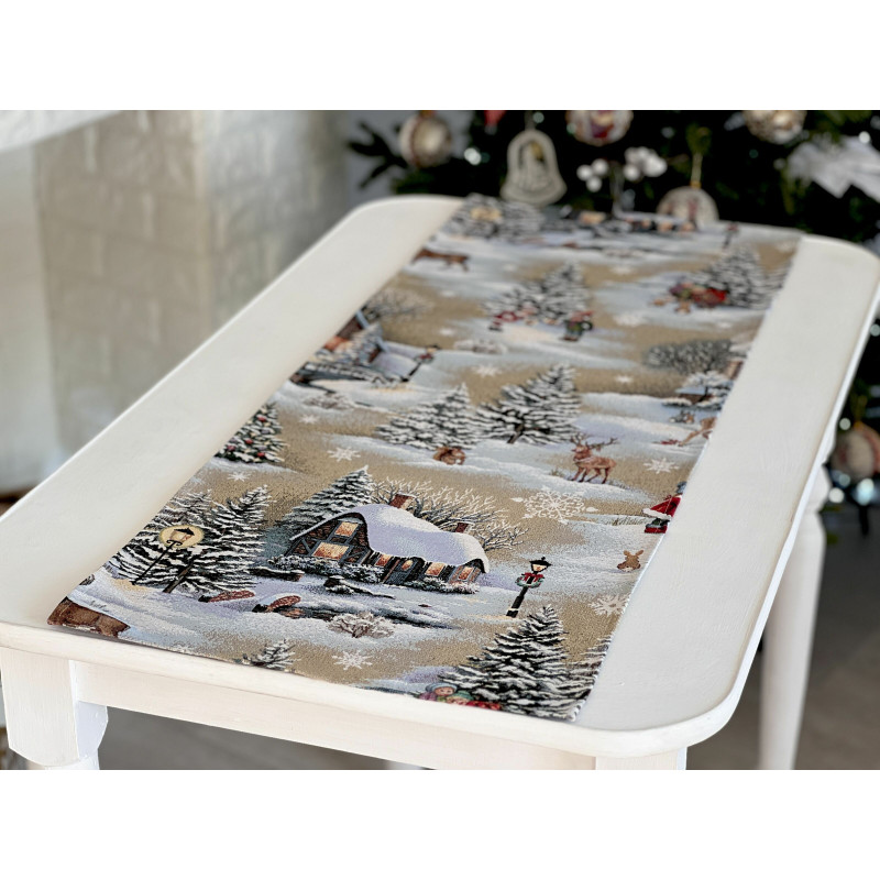 Доріжка гобеленова EDEN1267 Магія Зимового Дня Limaso