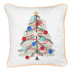 Наволочка одностороння з вишивкою XMAS TREE02
