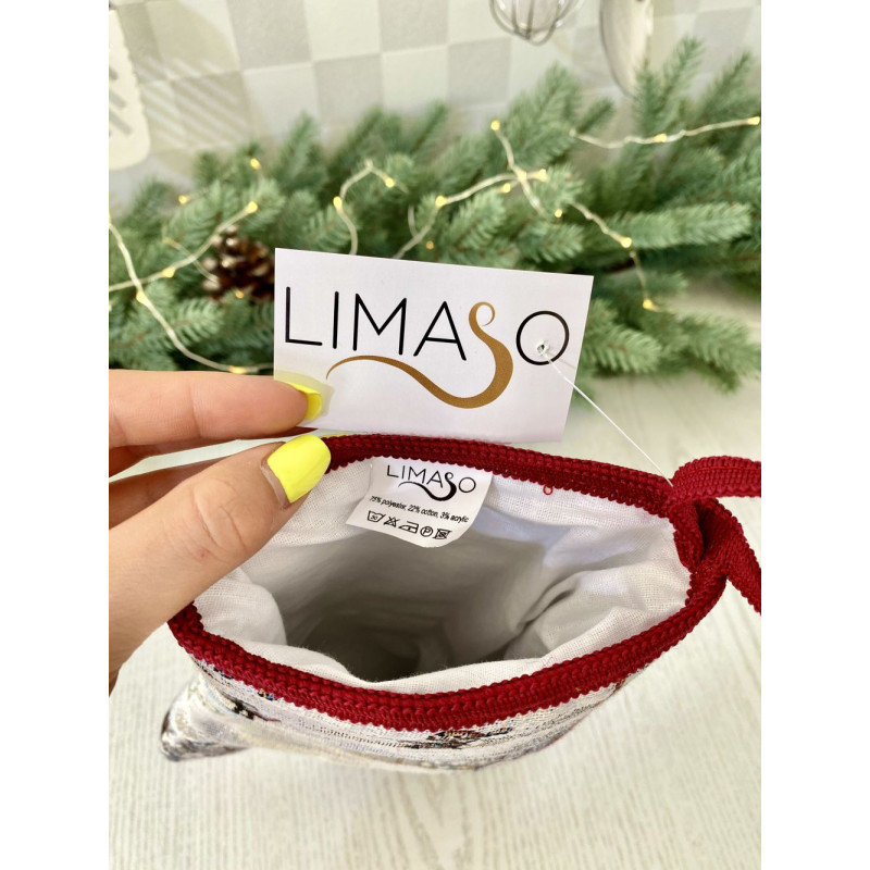 Рукавиця кухонна гобеленова EDEN854W Зимова прогулянка Limaso