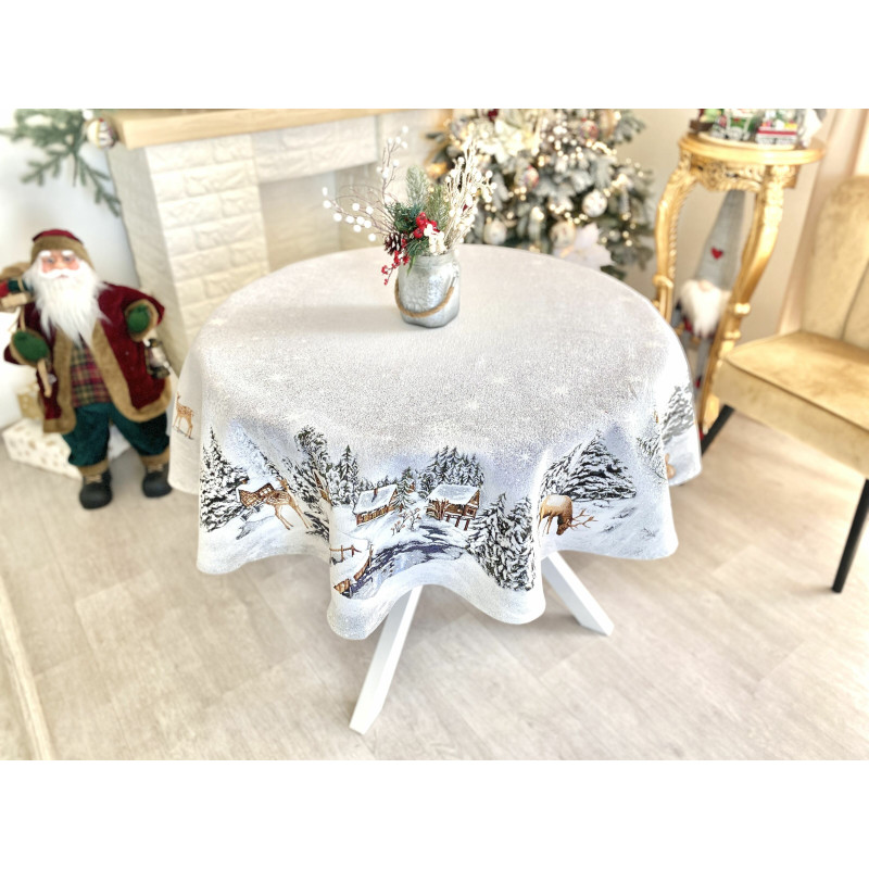 Скатертина гобеленова WINTER Limaso