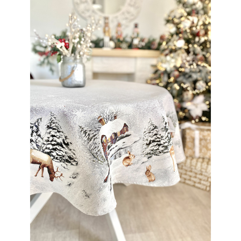 Скатертина гобеленова WINTER Limaso