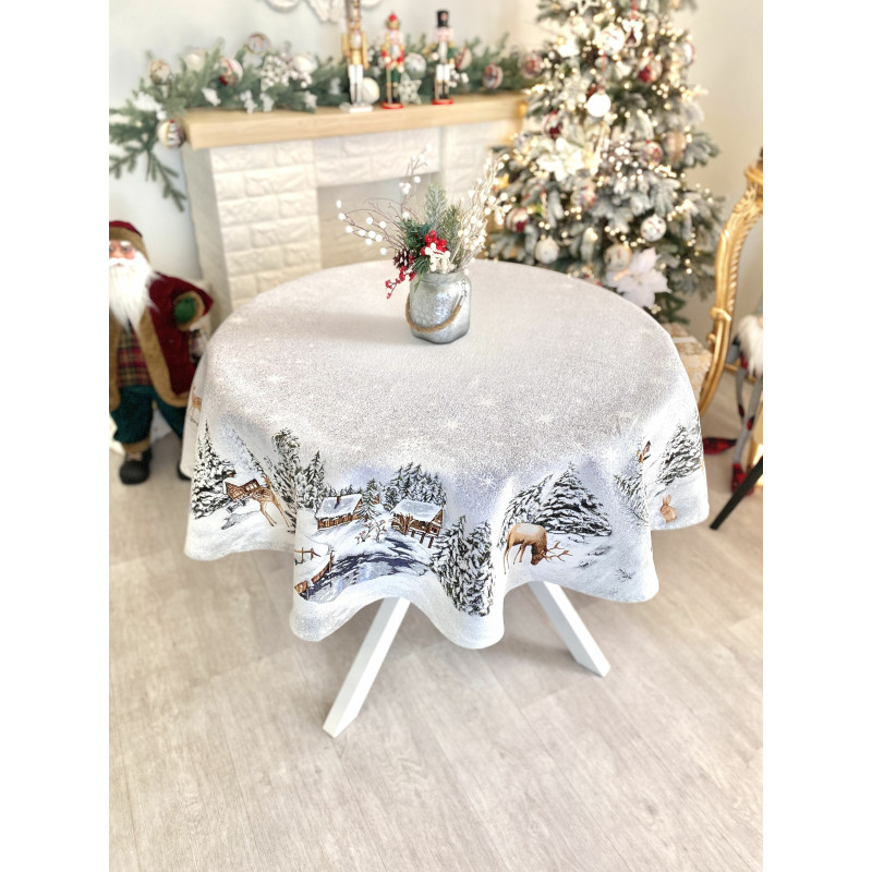 Скатертина гобеленова WINTER Limaso
