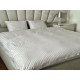 Постільний набір двоспальний SATIN GRAY STRIPE-PN (200x220+3*50x70)