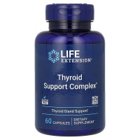 Підтримка щитовидної залози: тироїд потрійної дії, Thyroid Support Complex, Life Extension, 60 капсул