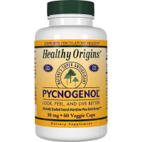 Пикногенол, Pycnogenol, Healthy Origins, 30 мг, 60 капсул