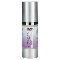 Крем ночной с гиалуроновой кислотой, Hyaluronic Acid Creme, NOW Foods, Solutions, 59 мл