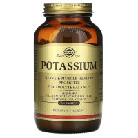 Калій, Potassium, Solgar, 250 таблеток