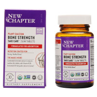 Комплекс для здоров'я кісток, Bone Strength Take Care, New Chapter, 30 тонких таблеток