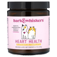 Підтримка здоров'я серця котів та собак, Bark and Whiskers, Heart Health, Dr. Mercola, 90 г