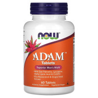 Вітамінний комплекс Адам, Adam, Men's Multi, Now Foods, для чоловіків, 60 таблеток