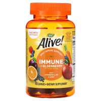 Вітаміни для імунітету, Alive! Immune Gummies, Nature's Way, 90 жувальних таблеток