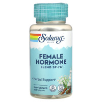 Гормональный баланс женщины, Female Hormone Blend SP-7C, Solaray, 100 капсул