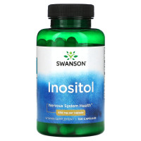 Инозитол, Inositol, Swanson, 650 мг, 100 капсул