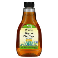 Нектар Агавы, Real Food, Agave Nectar, Now Foods, органический, светлый, 660 г