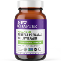 Мультивитамины для беременных, Perfect Prenatal Multivitamin, New Chapter, 48 таблеток