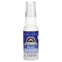 Мелатонин (вкус апельсина), NutraSpray Melatonin, Source Naturals, спрей, 59.14 мл