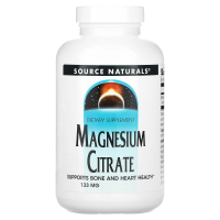 Магний цитрат, Magnesium Citrate, Source Naturals, 133 мг, 90 капсул