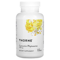Куркумин, Curcumin Phytosome, Thorne, 120 капсул (500 мг на капсулу)