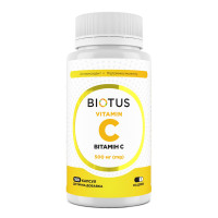 Витамин С, Vitamin C, Biotus, 500 мг, 100 капсул