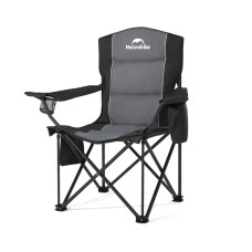 Комплект із крісел туристичних складаних (2 шт.) Naturehike ComfortMax Star T01 CNK2550JJ029, чорний