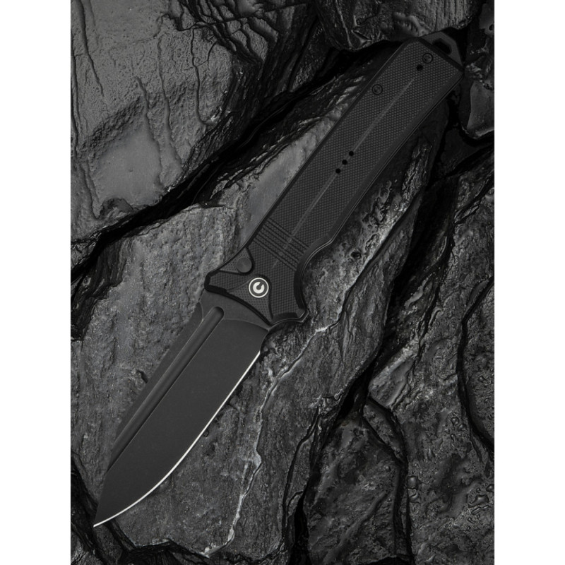 Ніж складаний туристичний Civivi Neurohaptic, (9.5 см) Nitro-V / G10 чорний