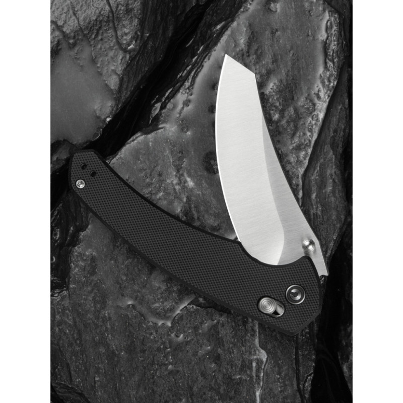 Ніж складаний туристичний Civivi Sixgill, (8.7 см) Nitro-V / G10 чорний