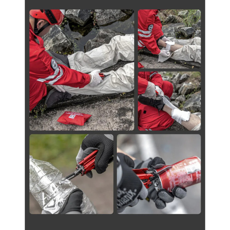 Мультитул Nextorch Pioneer MT20, червоний