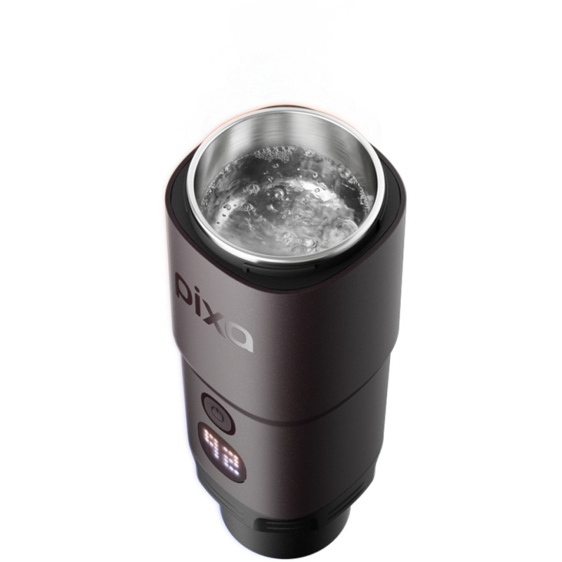 Портативна електрична еспресо-кавоварка Wacaco Pixapresso для меленої кави та капсул, темний бурґунд