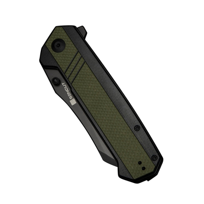 Ніж складаний туристичний Sencut Draxor, (9.4 см) 9Cr18MoV / G10 темно-зелений