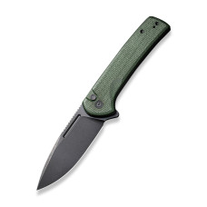 Ніж складаний туристичний Civivi Conspirator, (8.8 см) Nitro-V / Micarta зелений