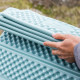 Килимок туристичний складаний одномісний Naturehike Troues R2.0 CNK2650WS025 185 х 56 х 1,8 см, синій
