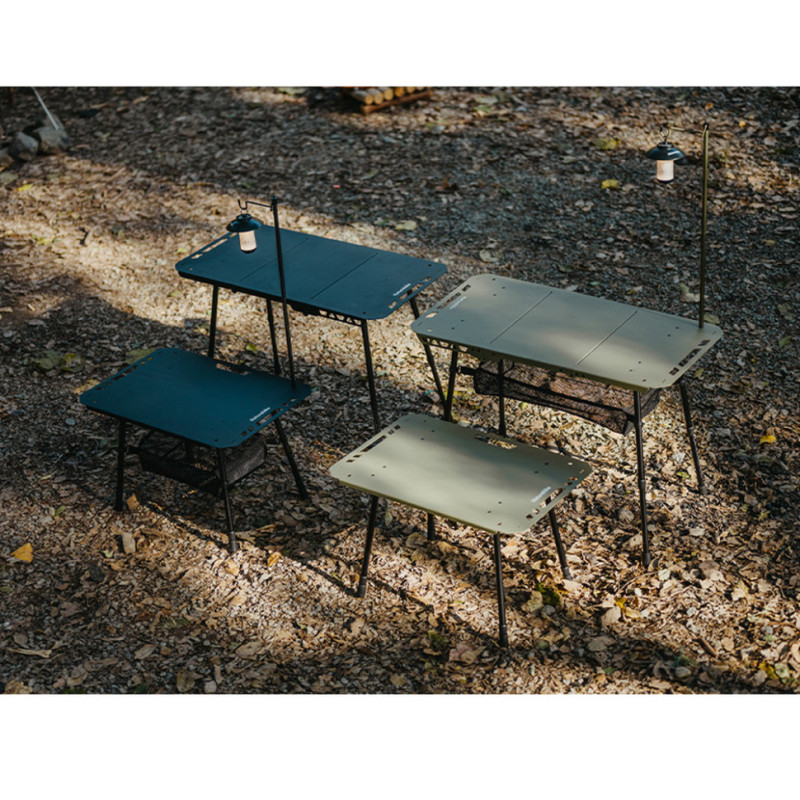 Складаний стіл Naturehike CNK2450JJ025, 80х40 см, алюміній, оливковий