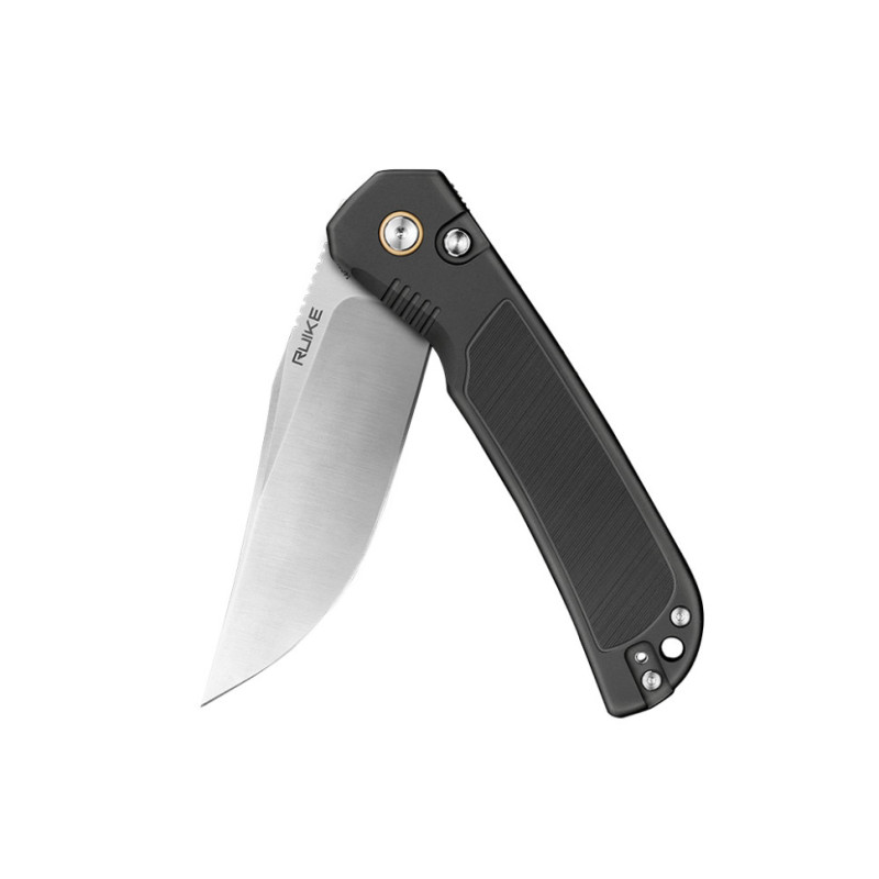 Ніж складаний туристичний Ruike P192-AK, (9.1 см) 14C28N / алюмінієвий сплав 6063, сірий