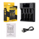 Зарядний пристрій Liitokala Lii-S4, 4 канала, Ni-Mh/Li-ion/LiFePo4, USB, LCD, Box