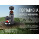 Портативна еспресо-кавоварка Wacaco Nanopresso з адаптером для капсул, механічна, для меленої кави