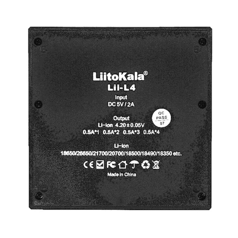 Універсальний зарядний пристрій LiitoKala Lii-L4 на 4 канали