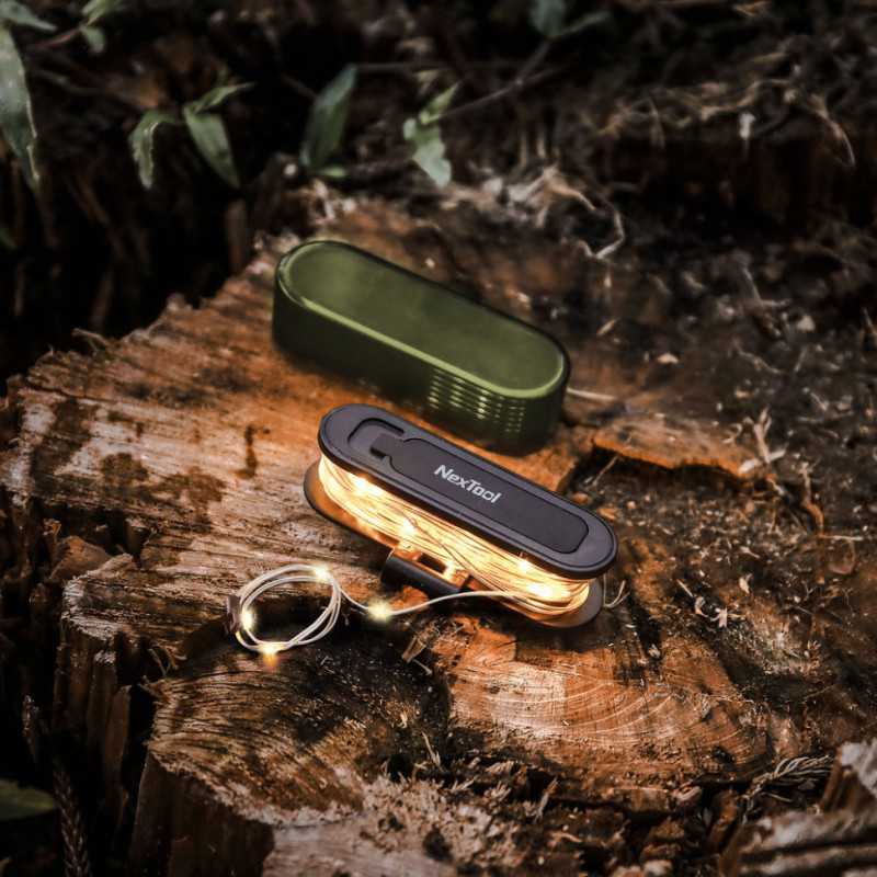 Кемпінгова гірлянда - маячок 2в1 Nextool Twinkle Light, 1,5 м, на батарейці