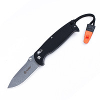 Ніж складаний туристичний Ganzo G7412 (8.9 см) 440C / G10 чорний