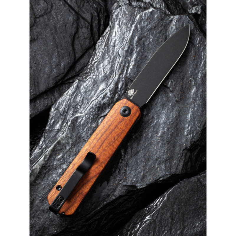 Ніж складаний кишеньковий Civivi Sendy, (7.2 см) Nitro-V / Guibourtia Wood