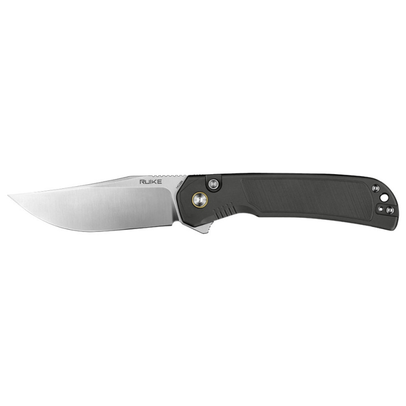 Ніж складаний туристичний Ruike P192-AK, (9.1 см) 14C28N / алюмінієвий сплав 6063, сірий