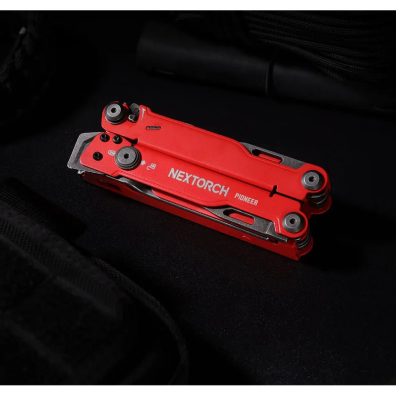 Мультитул Nextorch Pioneer MT20, червоний