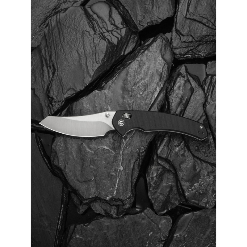 Ніж складаний туристичний Civivi Sixgill, (8.7 см) Nitro-V / G10 чорний