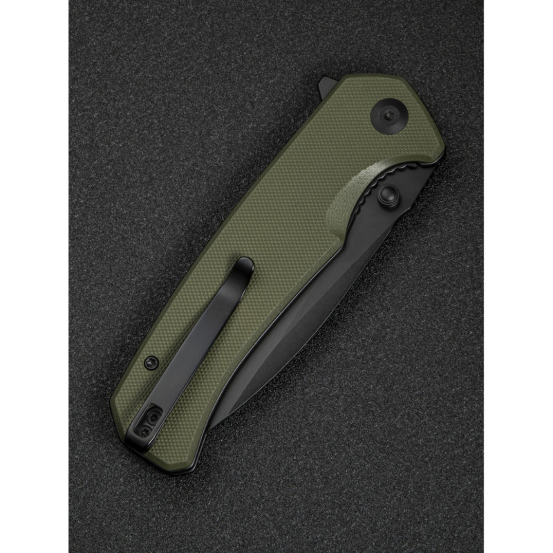 Ніж складаний туристичний Sencut Skarnax, (9.6 см) 9Cr18MoV / G10 темно-зелений