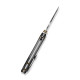 Ніж складаний туристичний Civivi Wellmax (9.1 см) 14C28N / Aluminum сірий