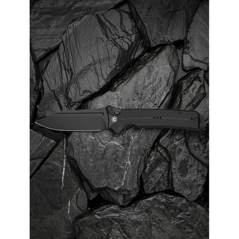 Ніж складаний туристичний Civivi Neurohaptic, (9.5 см) Nitro-V / G10 чорний